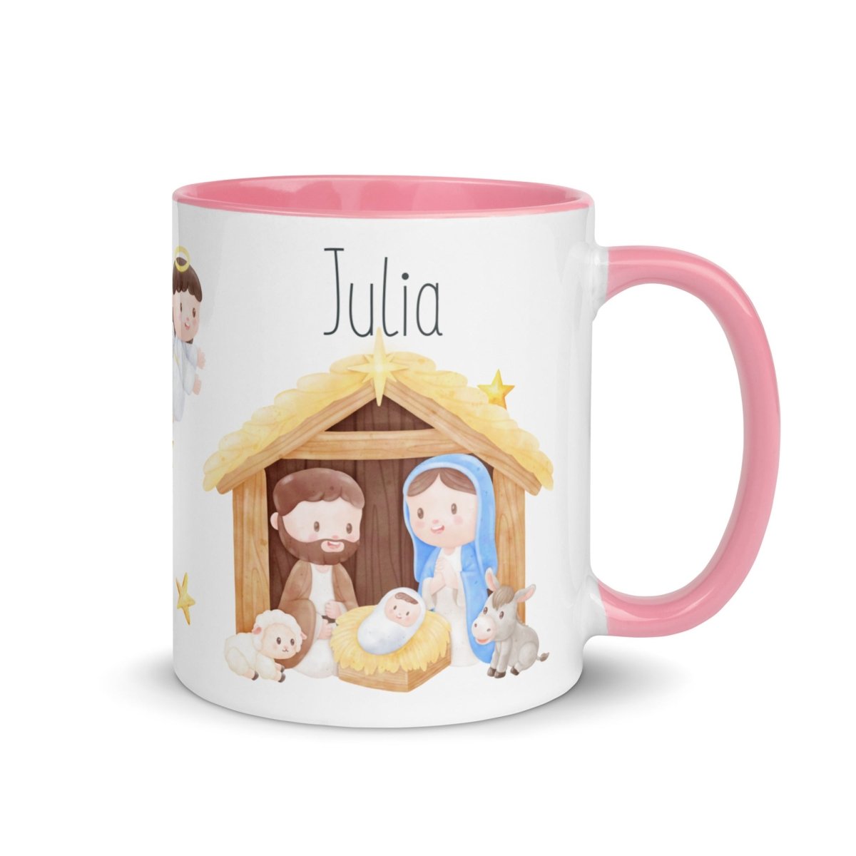 Taza Navideña Personalizada Belen Nanetes - Nanetes